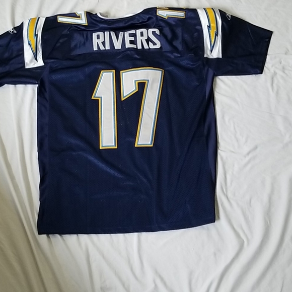 NFL Chargers Jersey #17 Rivers - Mens - Picture 3 of 3